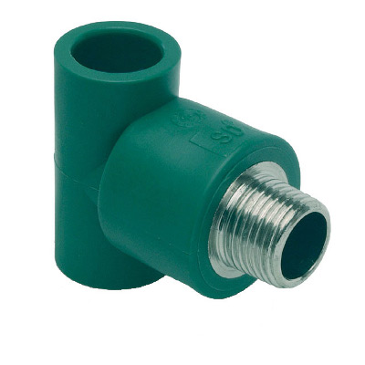 [1793] TERMOFUSION TEE 32mm C/INSERTO 1” MACHO